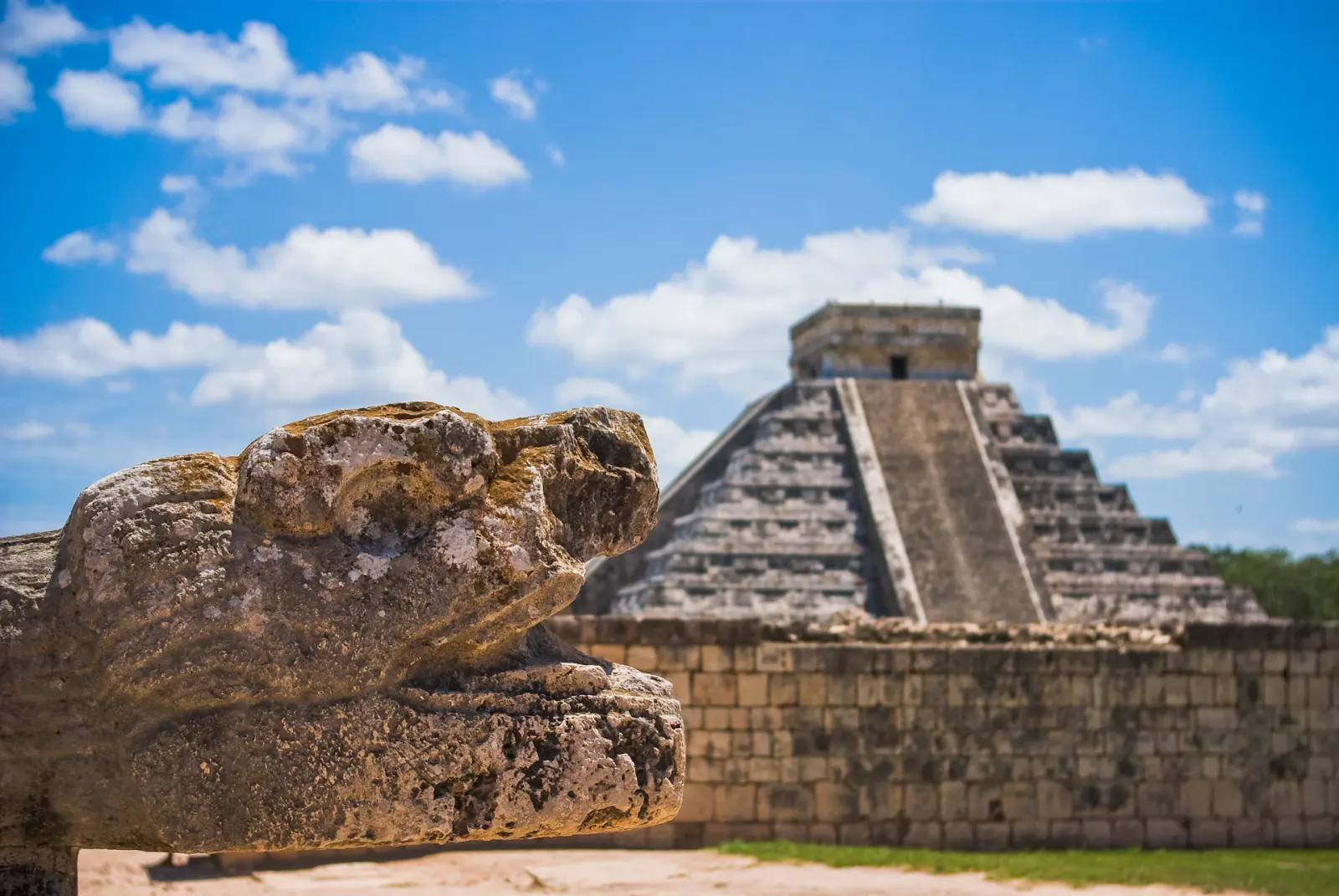 Chichen Itza pyramid in Mexico